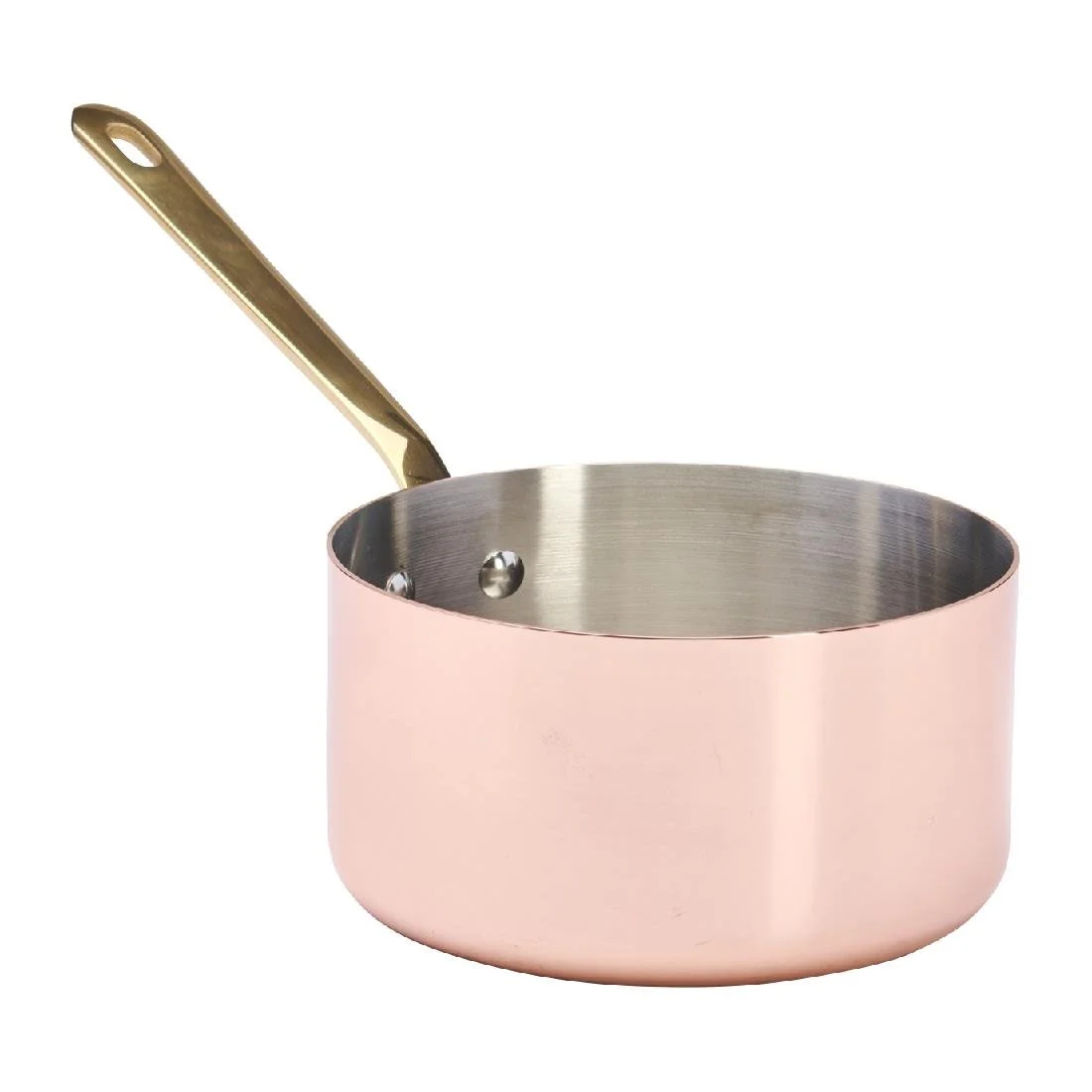 De Buyer Inocuivre Saucepan with Brass Handle 16cm - Image 2