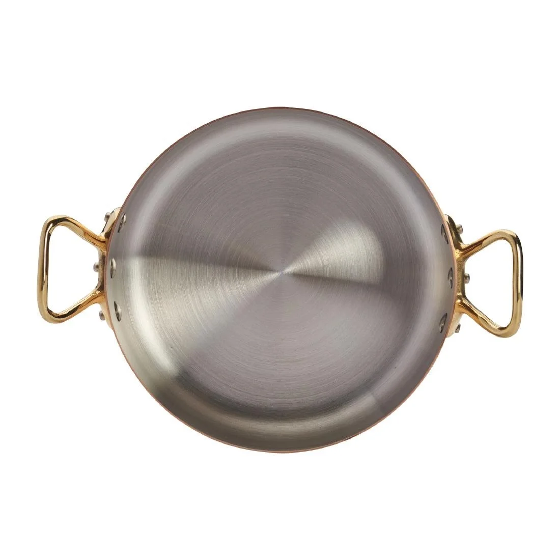 De Buyer Inocuivre Saute Pan with Lid Brass 20cm - Image 4