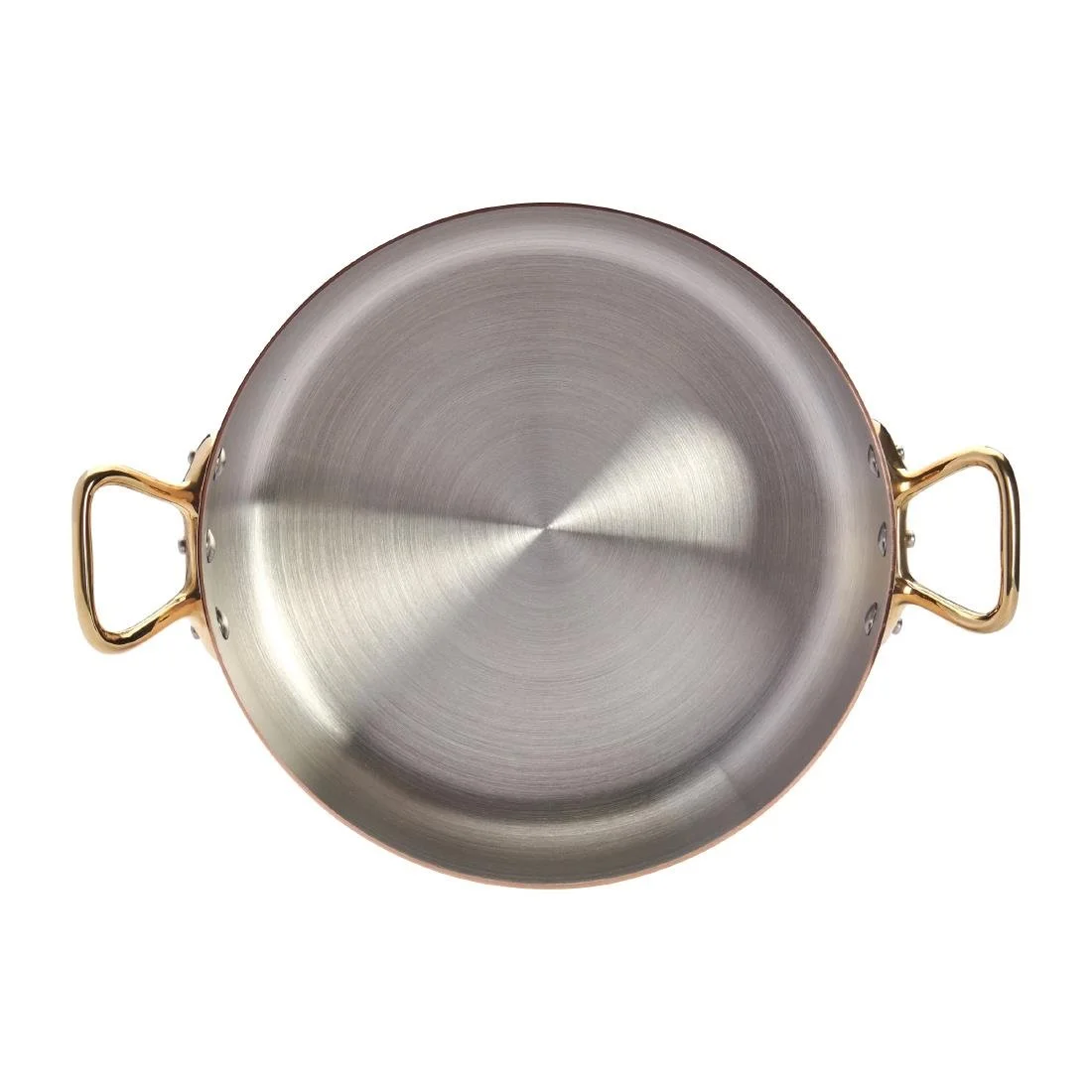 De Buyer Inocuivre Saute Pan with Lid Brass 24cm - Image 4