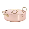 De Buyer Inocuivre Saute Pan with Lid Brass 28cm - Image 1