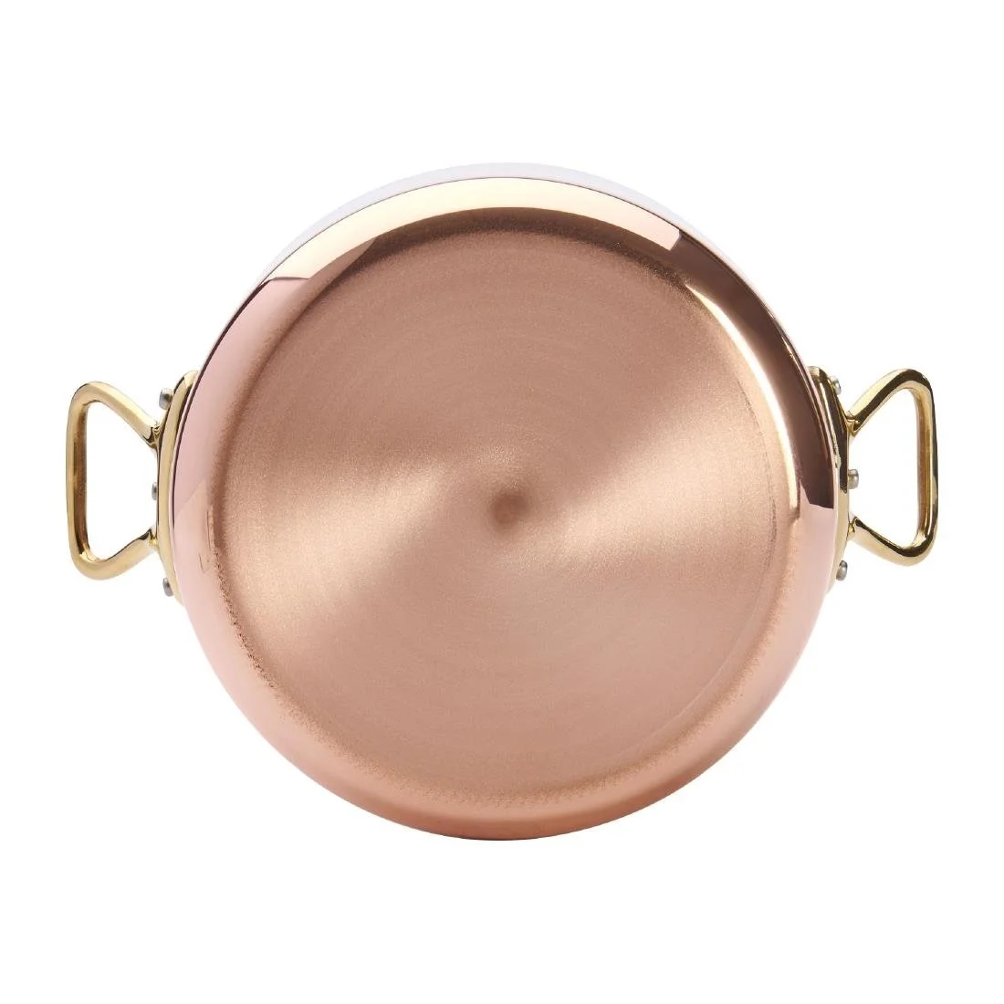 De Buyer Inocuivre Round Stewpan with Lid Brass 20cm - Image 5