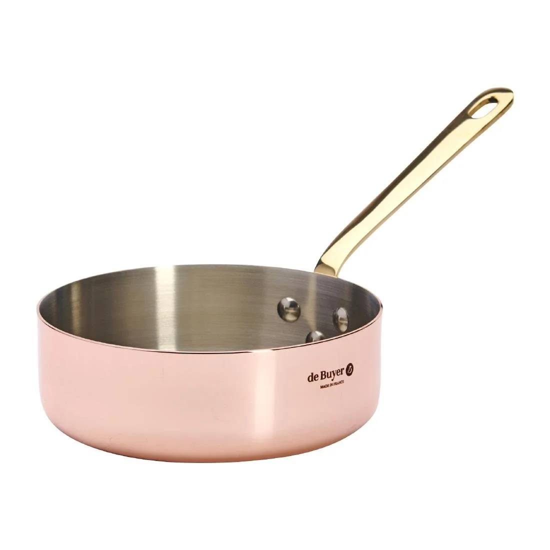 De Buyer Inocuivre Saute Pan Brass 16cm - Image 6