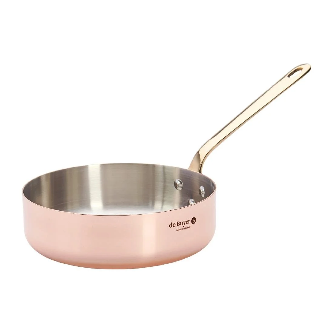 De Buyer Inocuivre Saute Pan Brass 20cm - Image 6
