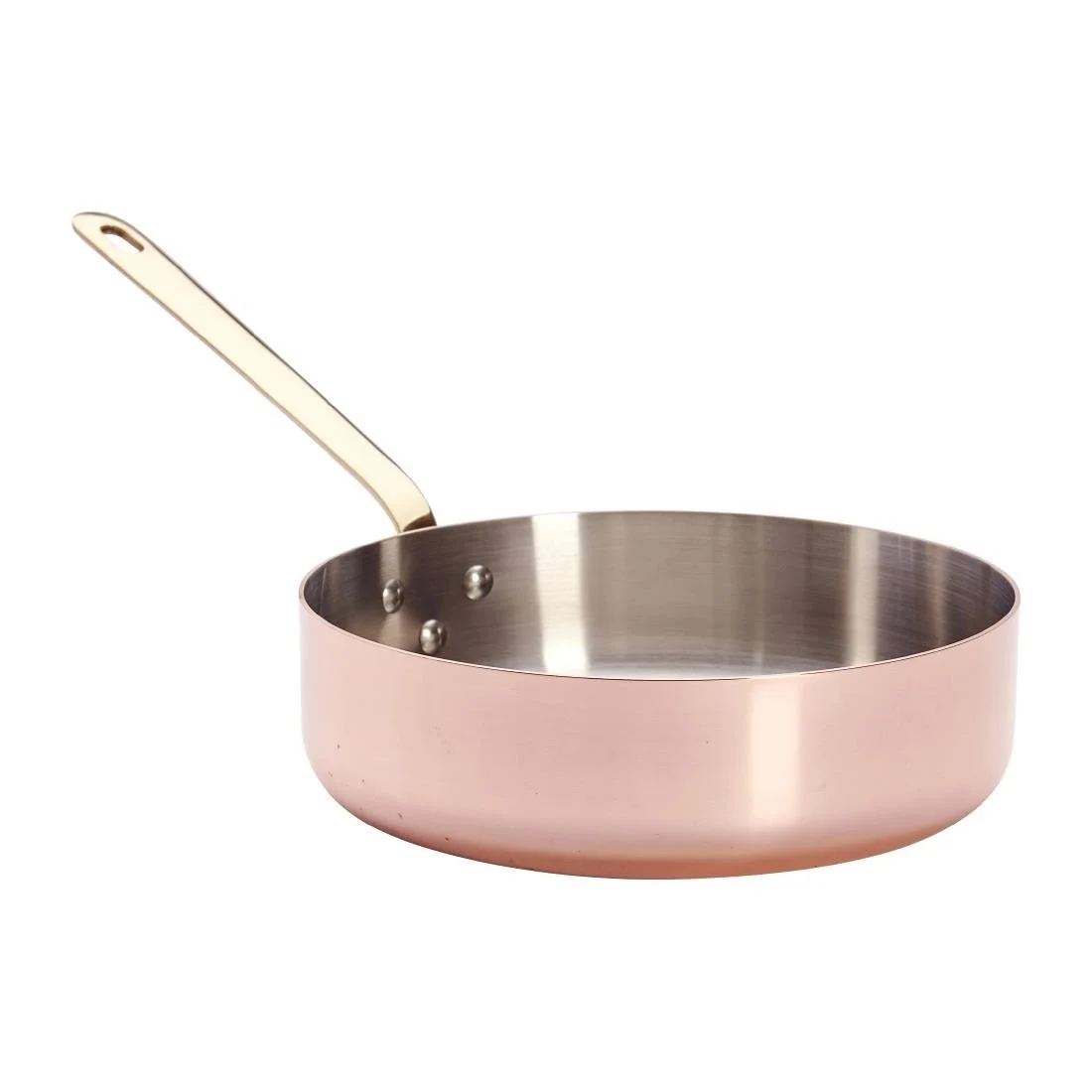 De Buyer Inocuivre Saute Pan Brass 24cm - Image 2