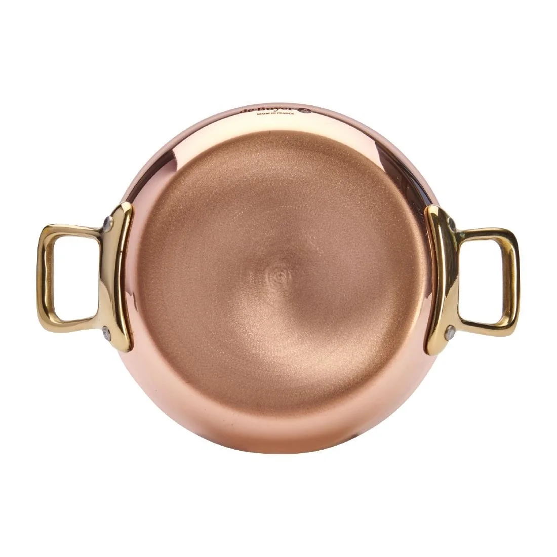De Buyer Inocuivre Round Dish with Brass Handles 12cm - Image 10