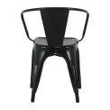 Bolero Bistro Curve Armchairs Black (4 Pack) - Image 3