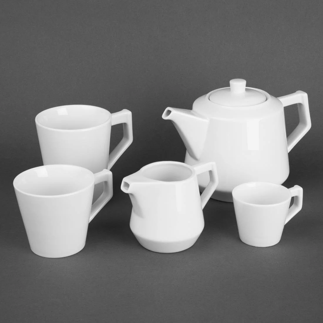 Olympia Whiteware Deco Cups 150ml (6 Pack) - Image 9