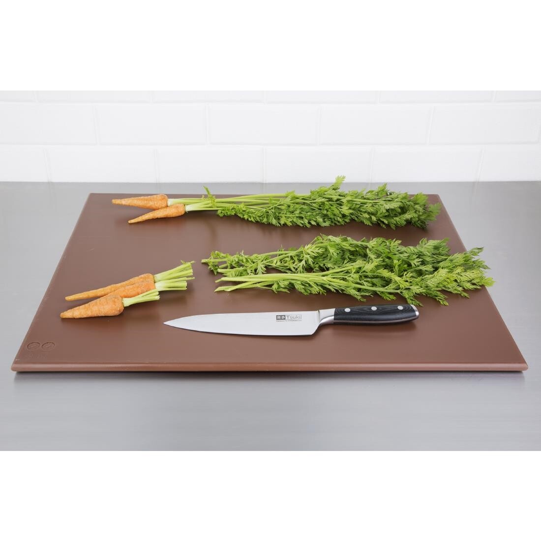 Hygiplas High Density Brown Chopping Board Large