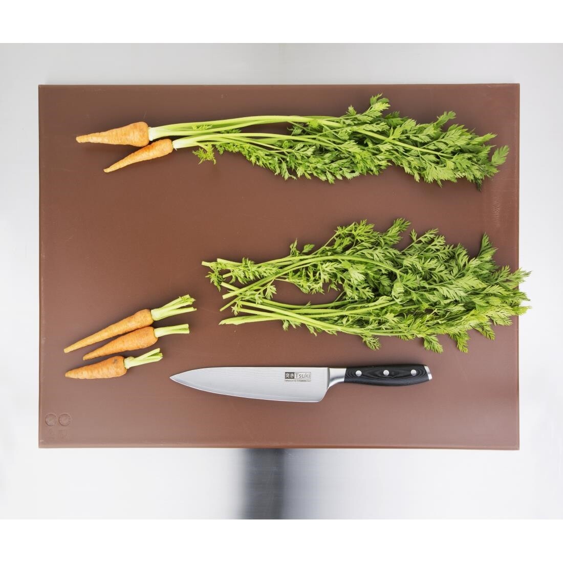 Hygiplas High Density Brown Chopping Board Large