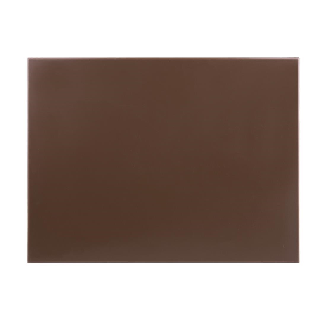 Hygiplas High Density Brown Chopping Board Large