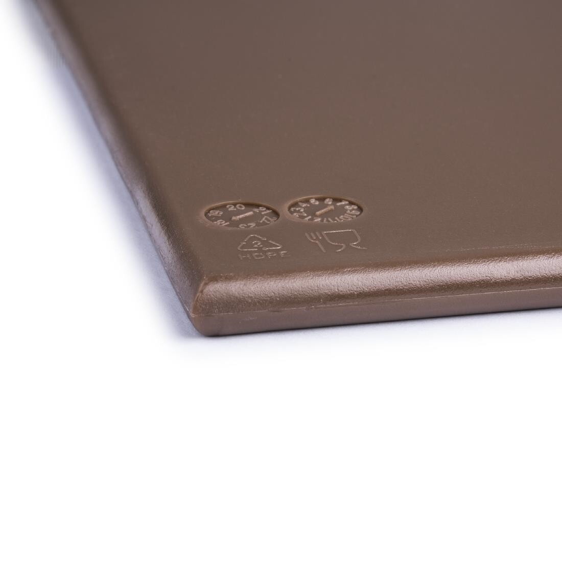 Hygiplas High Density Brown Chopping Board Large