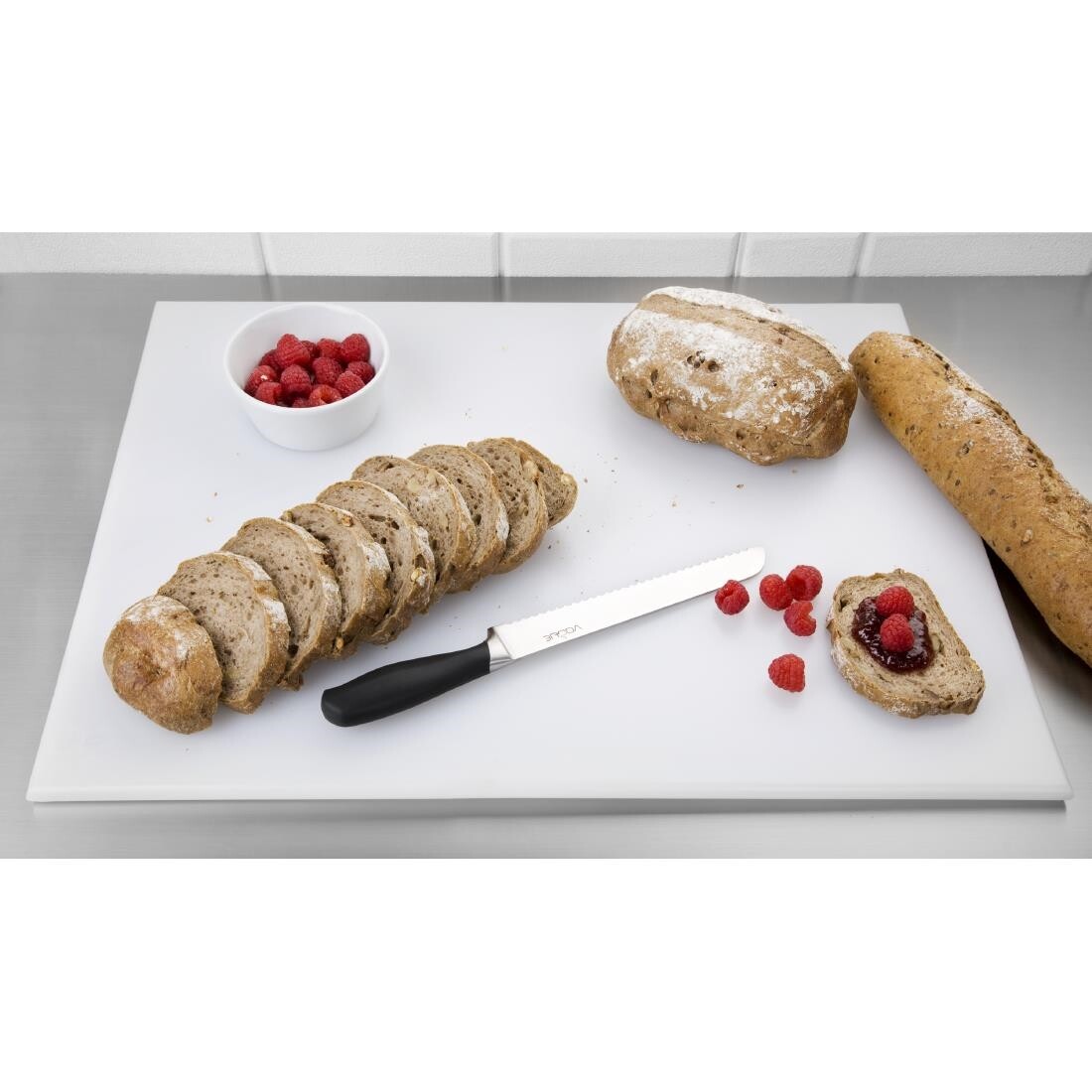Hygiplas High Density White Chopping Board Large