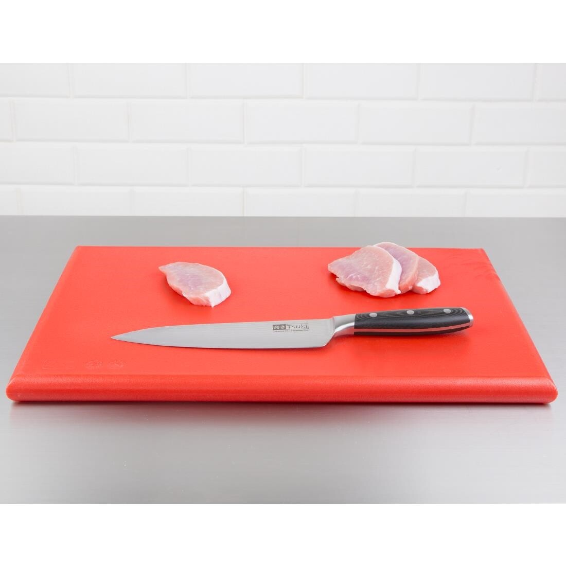 Hygiplas Extra Thick High Density Red Chopping Board