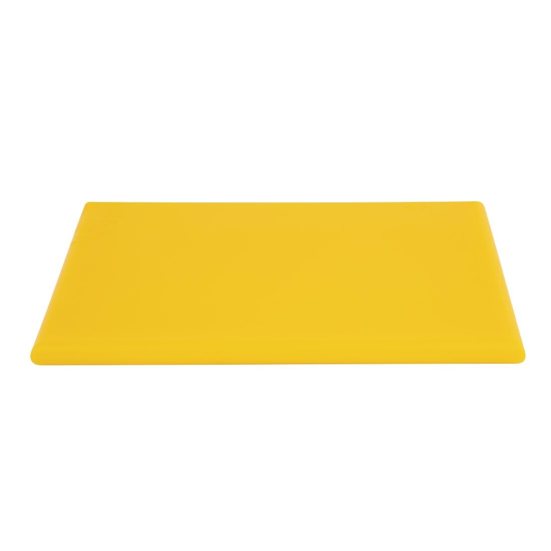 Hygiplas Extra Thick High Density Yellow Chopping Board