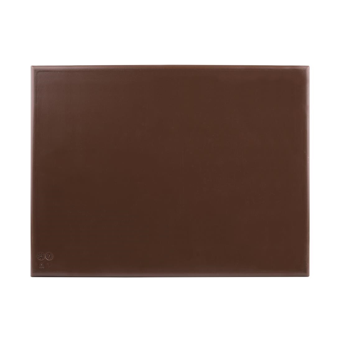 Hygiplas Extra Large High Density Brown Chopping Board