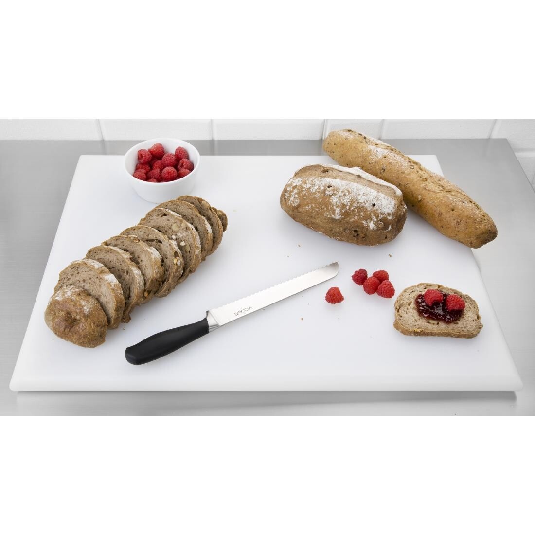 Hygiplas Extra Large High Density White Chopping Board