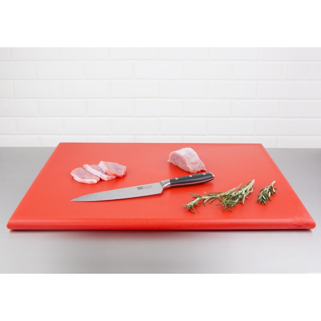 Hygiplas Extra Large High Density Red Chopping Board