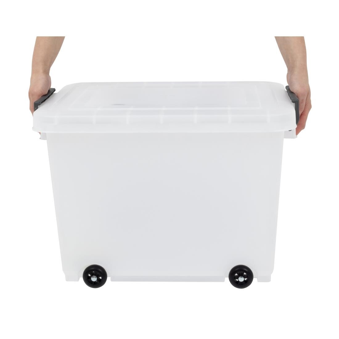 Mobile Food Storage Bin with Lid