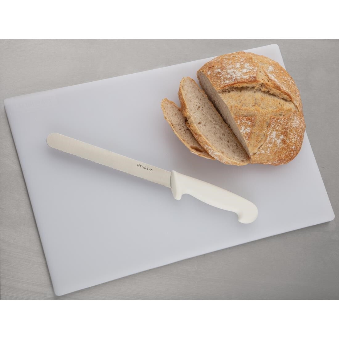 Hygiplas Standard Low Density White Chopping Board