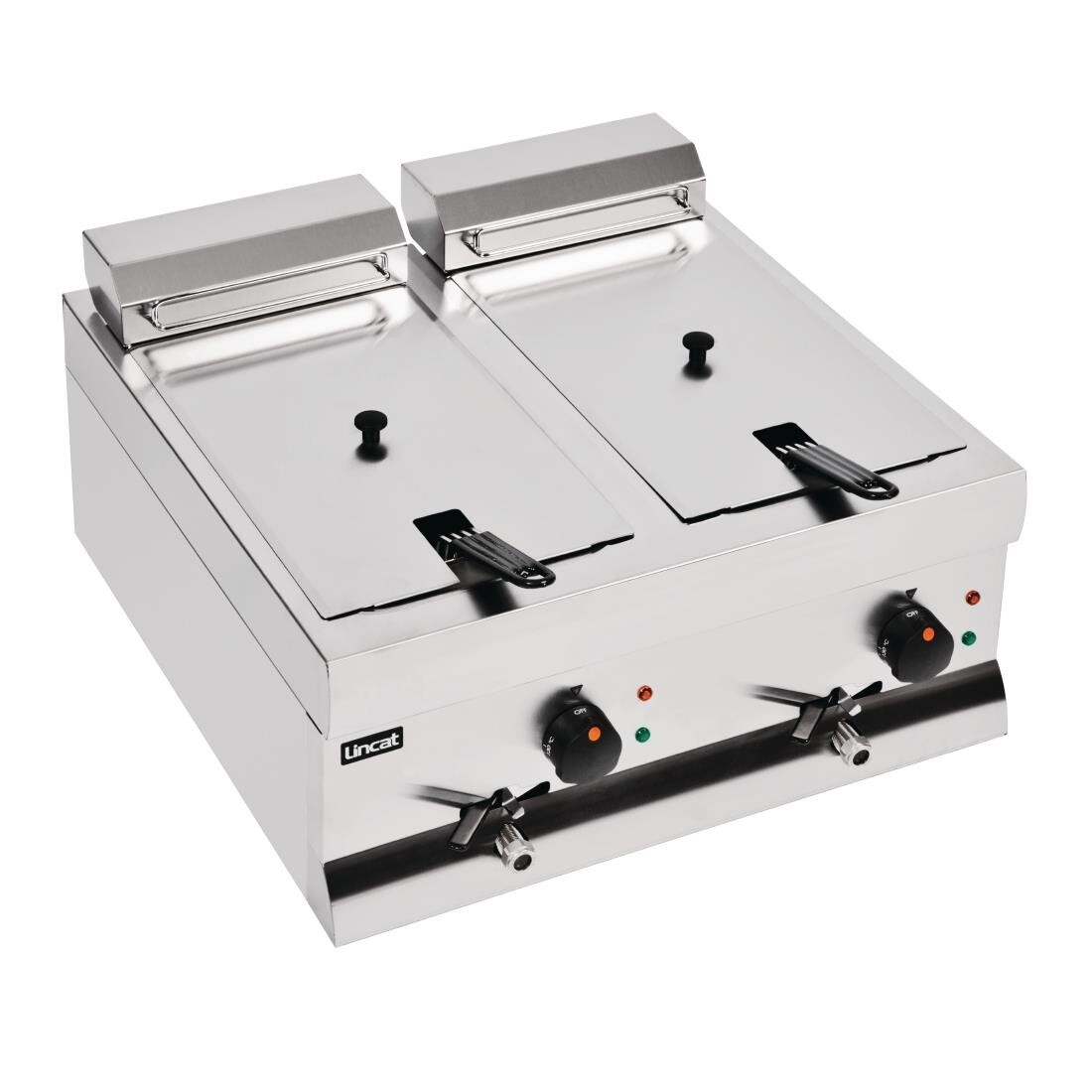 Lincat Silverlink Double Tank Countertop Fryer DF66