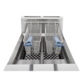 Blue Seal Free Standing Natural Gas Twin Fryer GT46