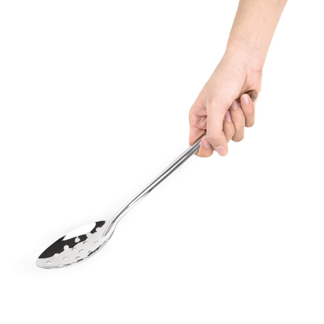 Vogue Stainless Steel Perforated Serving Spoon