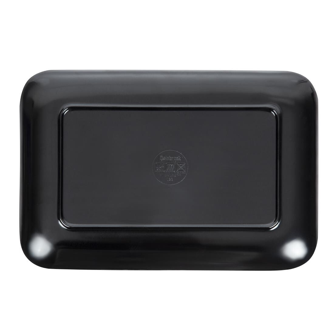 Rectangular Black Medium Platter