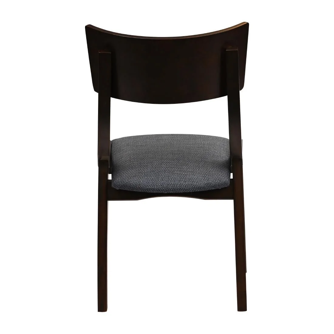 Chelsea Dining Chairs in Dark Walnut with Shetland Sea Seats (6 Pack) - Image 3