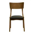 Chelsea Dining Chairs in Weathered Oak with Bison Cedar Seats (6 Pack) - Image 4