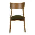 Chelsea Dining Chairs in Weathered Oak with Shetland Forest Seats (6 Pack) - Image 3