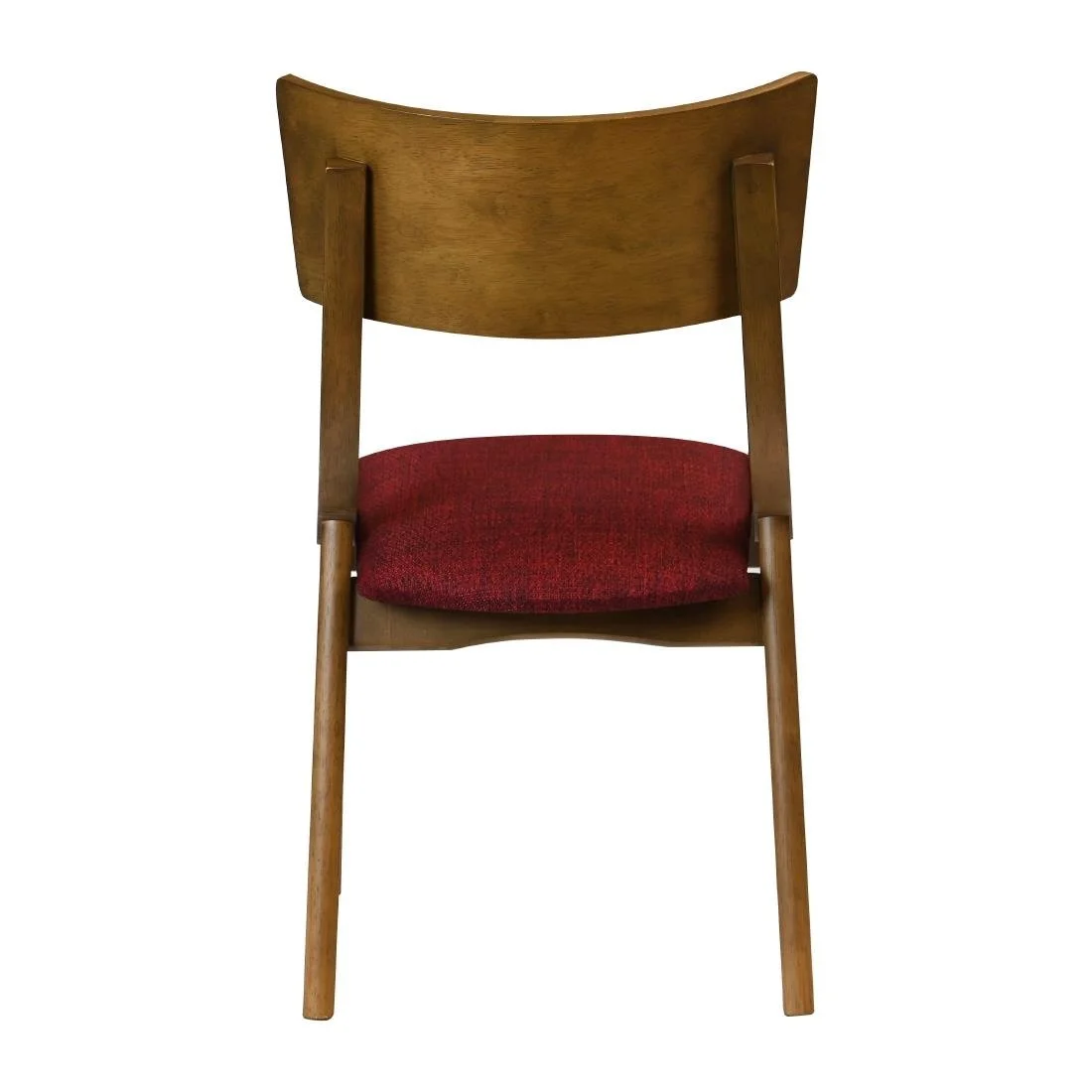 Chelsea Dining Chairs in Weathered Oak with Shetland Scarlett Seats (6 Pack) - Image 2