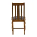 Thame Dining Chairs in Weathered Oak with Shetland Sea Seat (6 Pack) - Image 2
