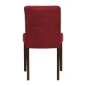 Bath Walnut Dining Chairs with Scarlett Back & Espresso Seat (6 Pack) - Image 2