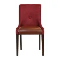 Bath Walnut Dining Chairs with Scarlett Back & Espresso Seat (6 Pack) - Image 3