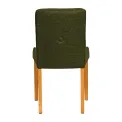 Bath Soft Oak Dining Chairs with Forest Back & Espresso Seat (6 Pack) - Image 3