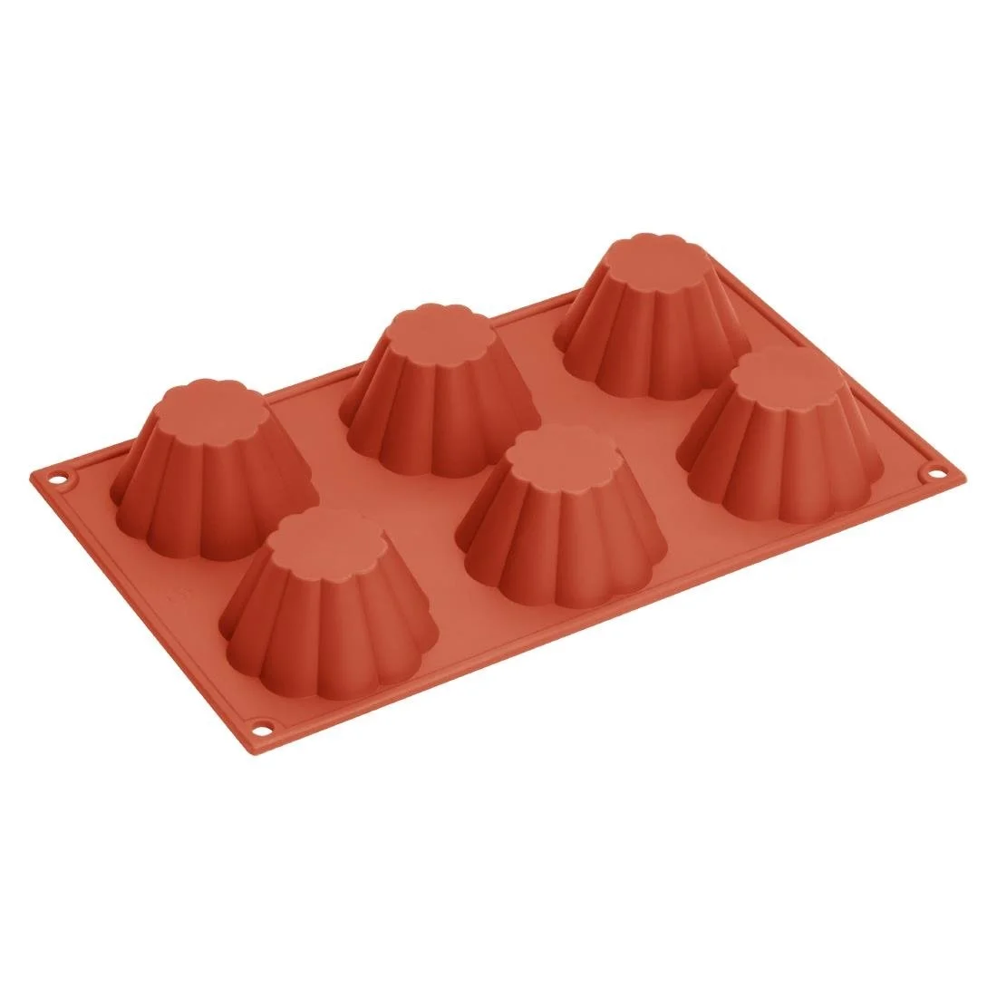 Vogue Silicone Brioche Mould 6 Cup - Image 3