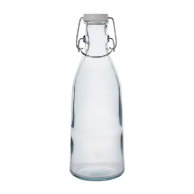 Olympia Recycled Glasses Swing Top Bottles 1Ltr (6 Pack)