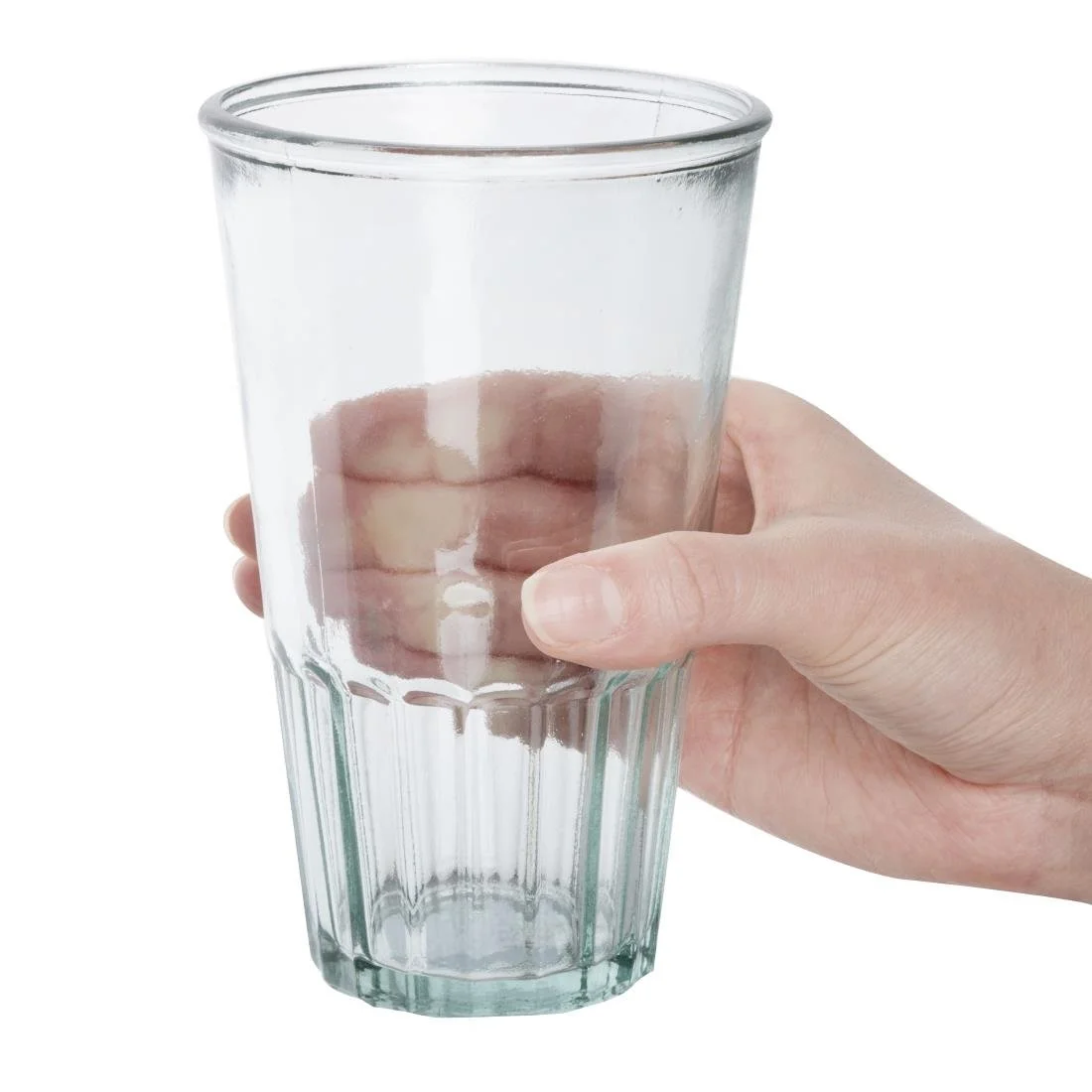 Olympia Recycled Glasses Fluted Hi Ball Tumblers 500ml (6 Pack) - Image 5