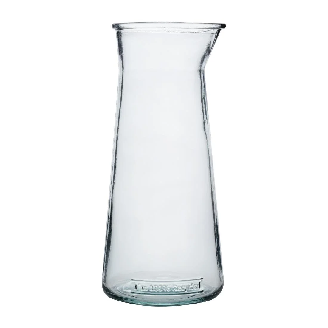 Olympia Recycled Glasses Conical Carafes 1Ltr (6 Pack) - Image 1