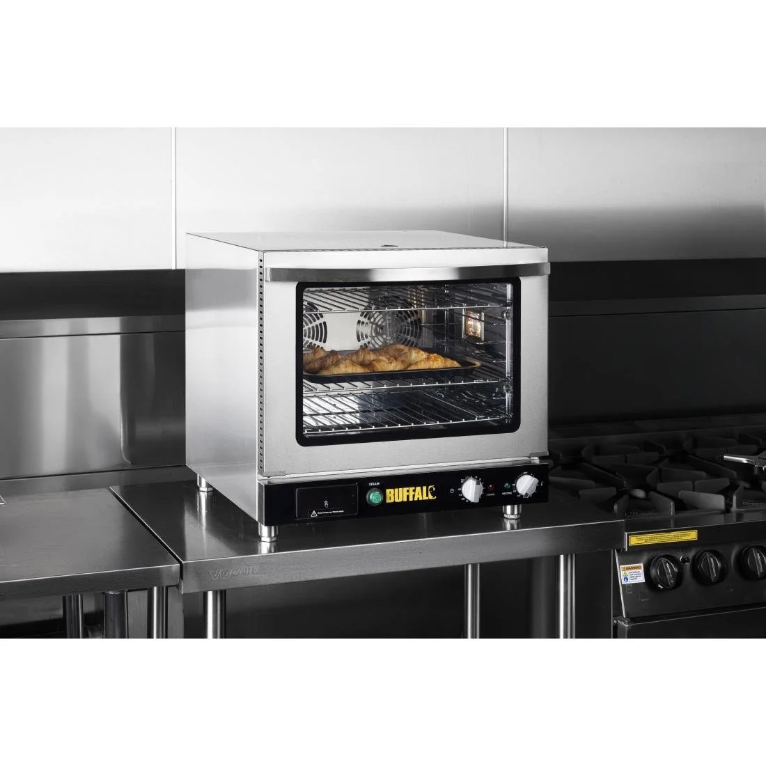 Buffalo Bakery Convection Oven with Steam 66Ltr - Image 5