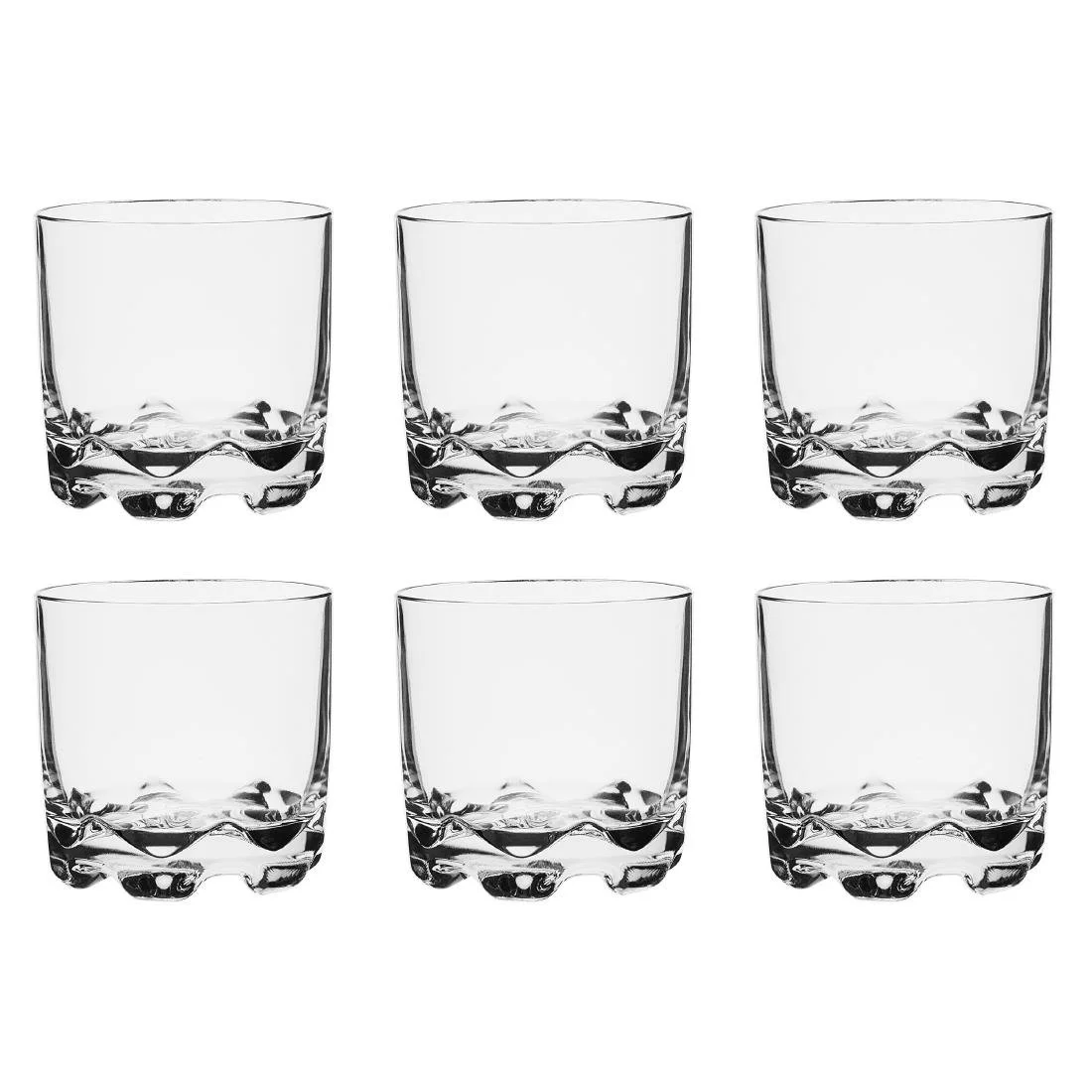 Olympia Kristallon Aspen Polycarbonate Rocks Tumblers 260ml (6 Pack) - Image 3