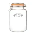 Kilner Clip Top Square Jar 3Ltr - Image 1