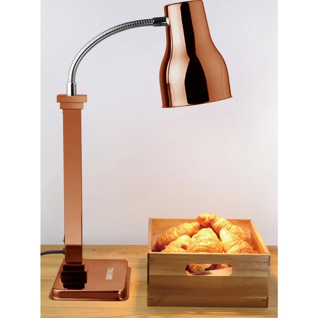 Buffalo Heat Lamp Carving Station Copper 250W - Image 3