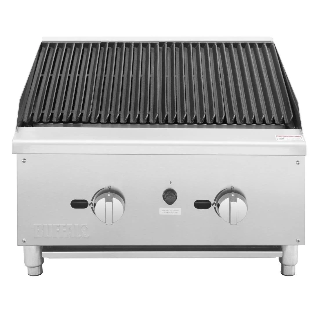 Buffalo Countertop Gas Chargrill 600mm - Image 2