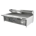 Synergy Grill Trilogy Nat Gas Chargrill with Garnish Rail & Slow Cook Shelf ST1500 - Image 1