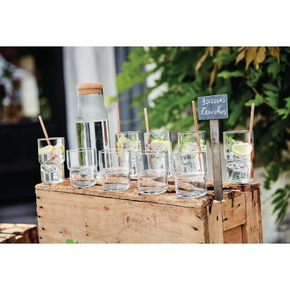 Luminarc Funambule Carafes 1Ltr (6 Pack) - Image 6