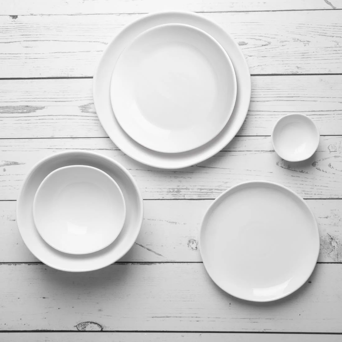 Olympia Chia Plates White 200mm (6 Pack) - Image 10