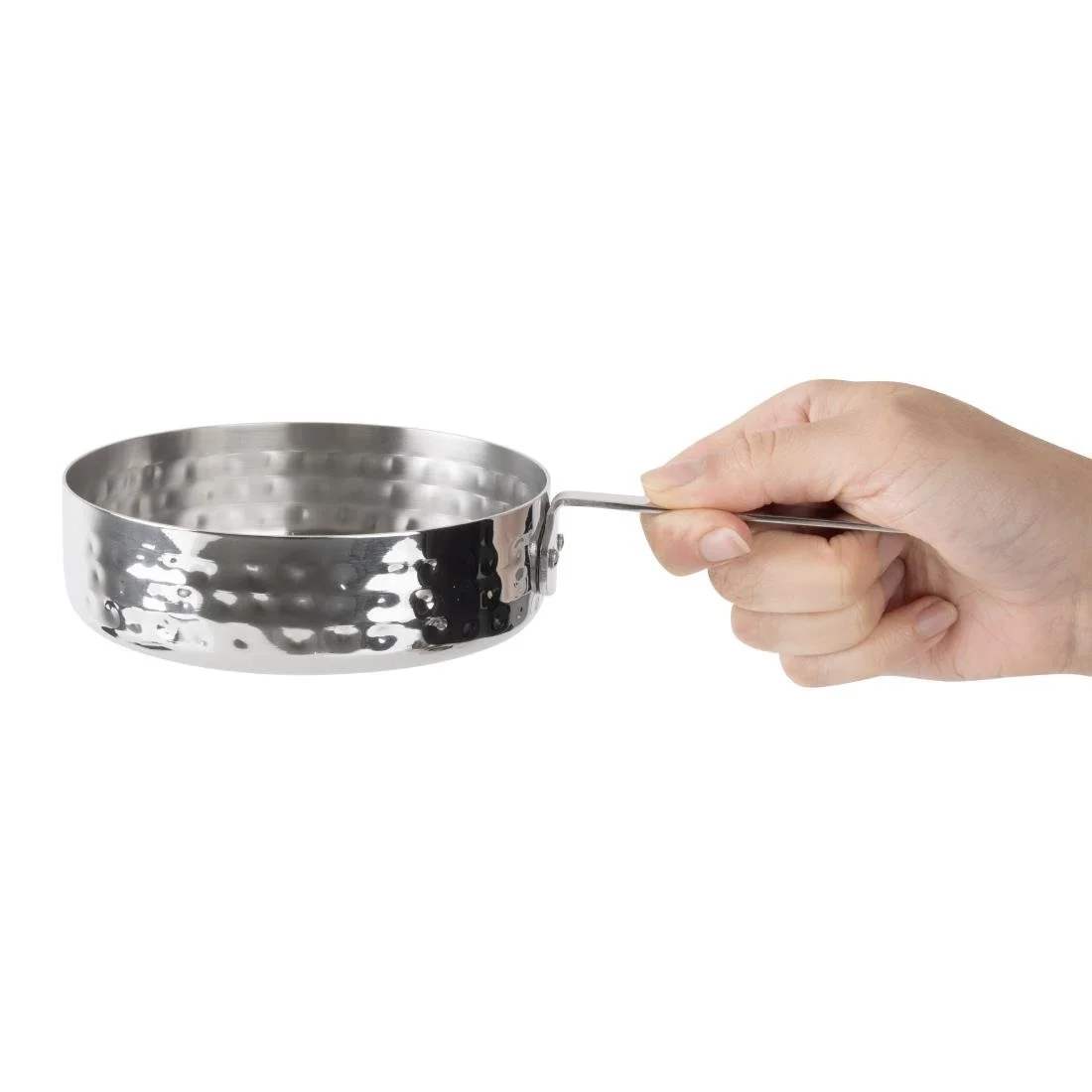 Olympia Table Presentation Mini Saucepan Hammered 125mm - Image 6
