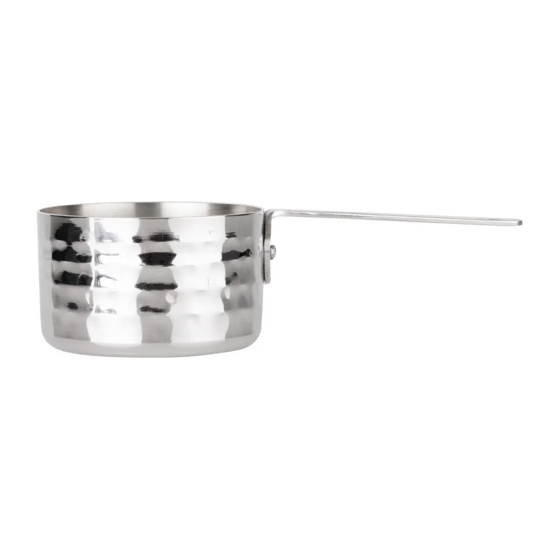 Olympia Table Presentation Mini Saucepan Hammered 70mm - Image 3