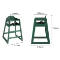 Bolero Wooden Highchair Forest Green - Image 5